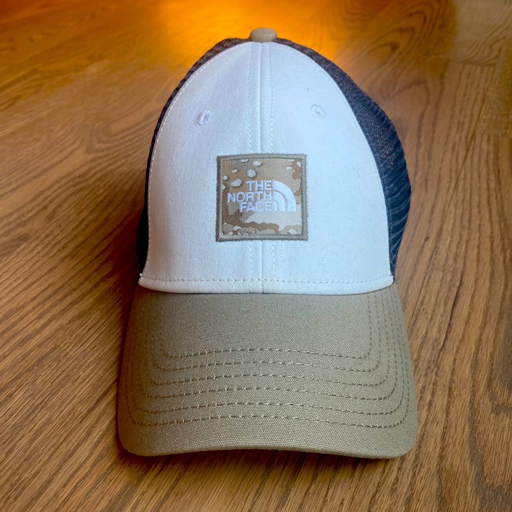The North Face snap back hat